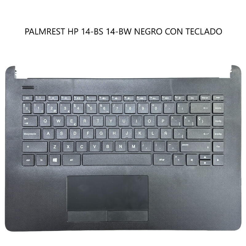 PALMREST HP 14-BS 14-BW NEGRO CON TECLADO