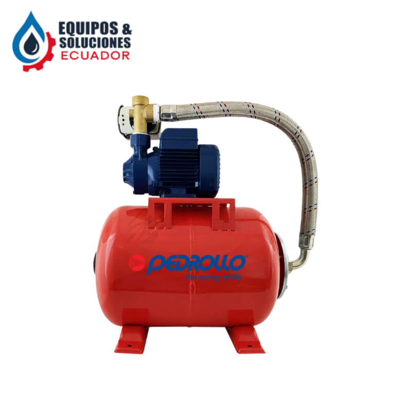 Hidrosistema Pedrollo PKm60 0.5HP 24L Esférico 110V: ¡Agua a Presión!
