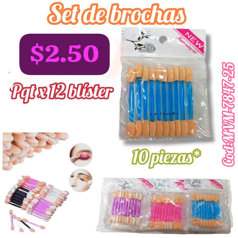 SET DE BROCHAS