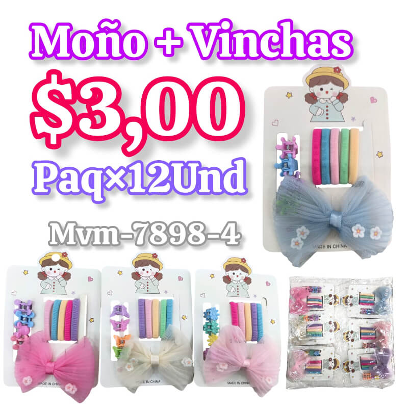 MOÑO + VINCHA