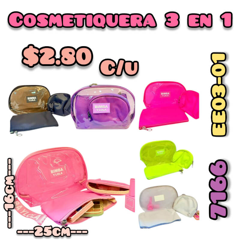 COSMETIQUERA 3 EN 1