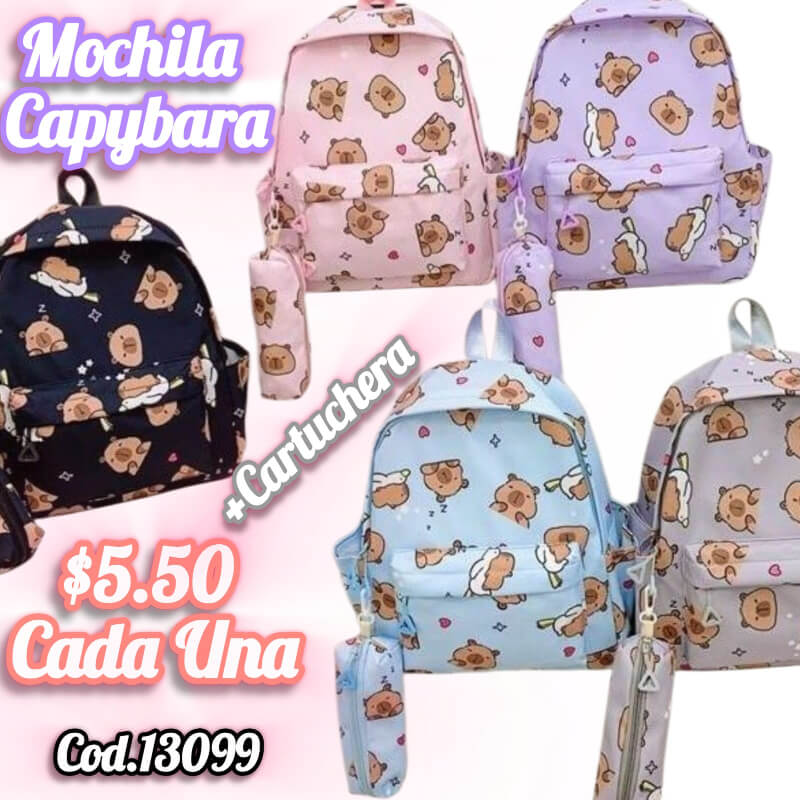 MOCHILA CAPYBARA
