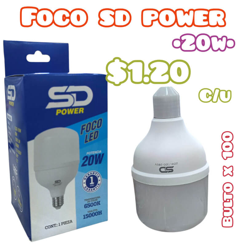 FOCO SD POWER 20W BX100