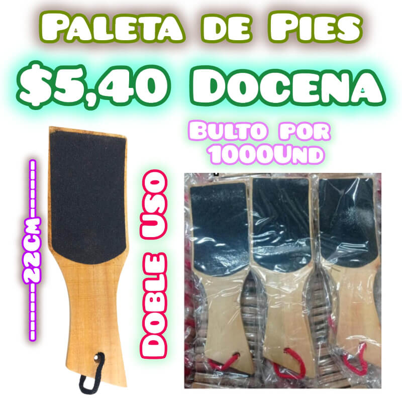 PALETA DE PIES