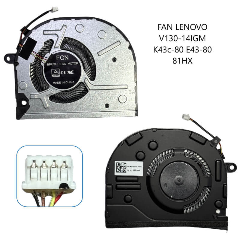 FAN Lenovo V130-14IGM K43c-80 E43-80 81HX