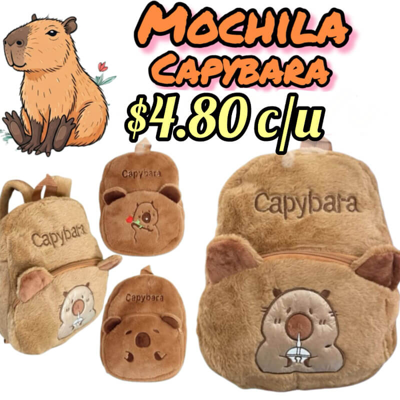 MOCHILA CAPYBARA