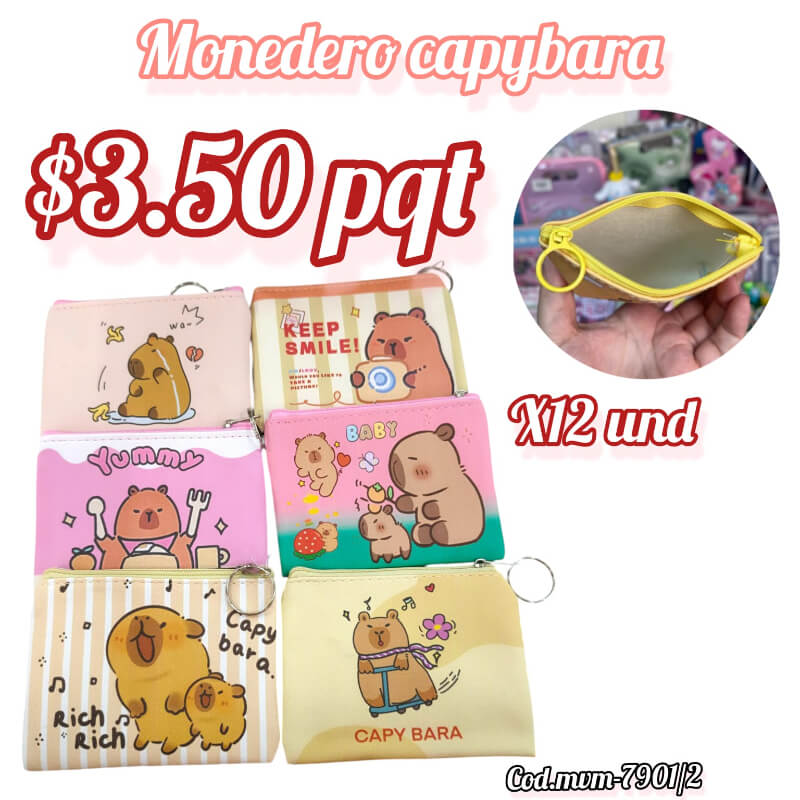 MONEDERO CAPYBARA