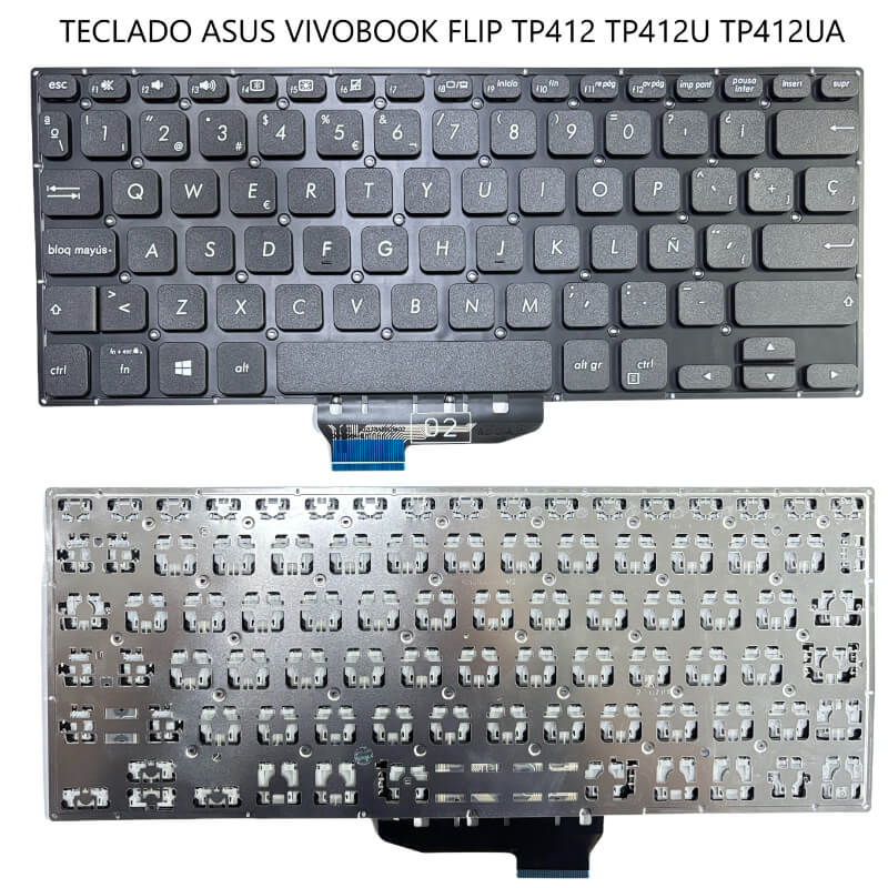 TECLADO ASUS VIVOBOOK FLIP TP412 TP412U TP412UA TP412F TP412FA