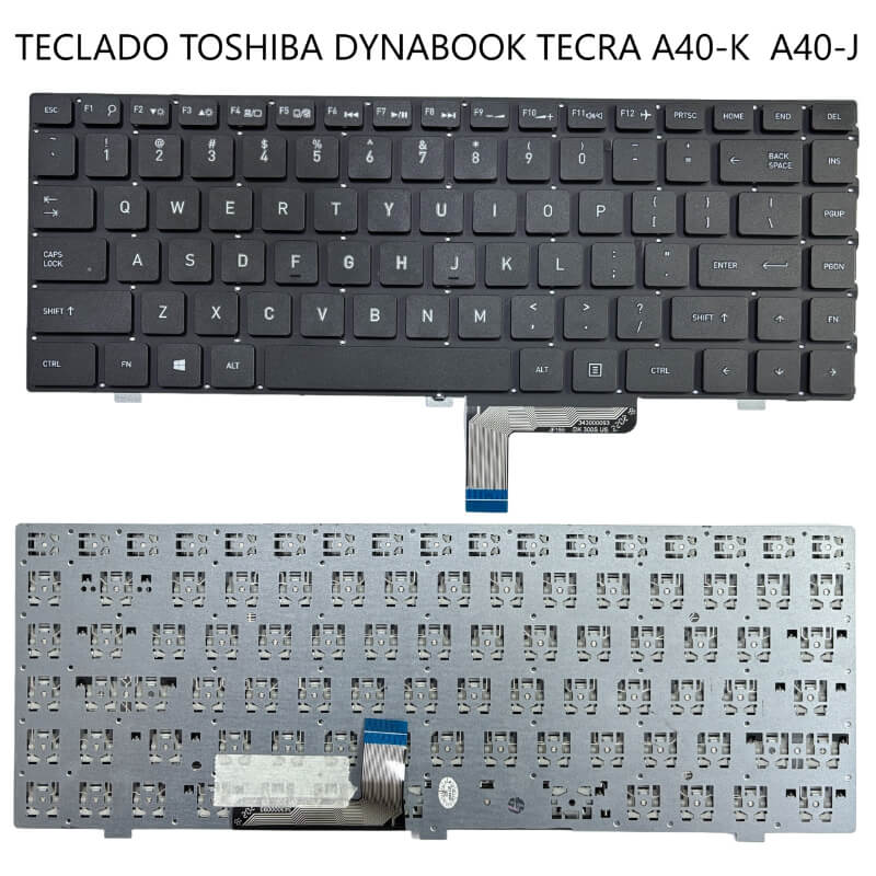 TECLADO TOSHIBA Dynabook Tecra A40-K A40-J