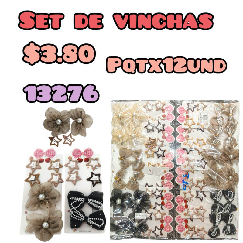 SET DE VINCHAS