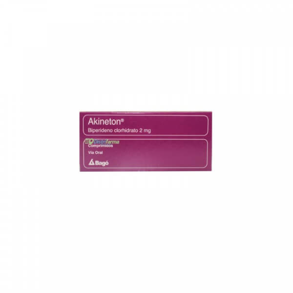 AKINETON 2MG COMPRIMIDOS X 20*1