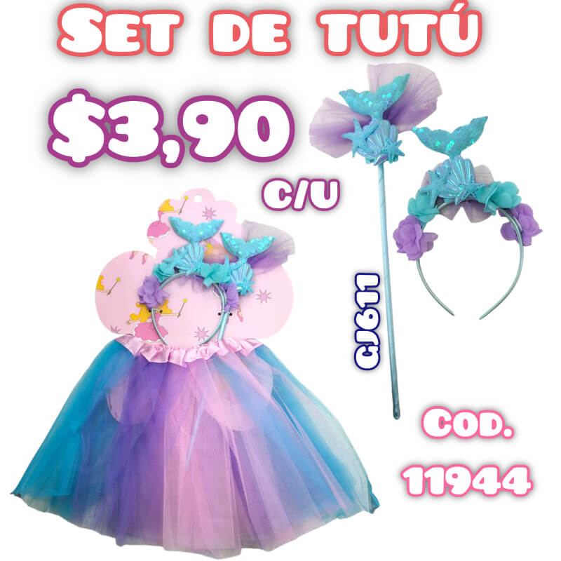SET DE TUTU