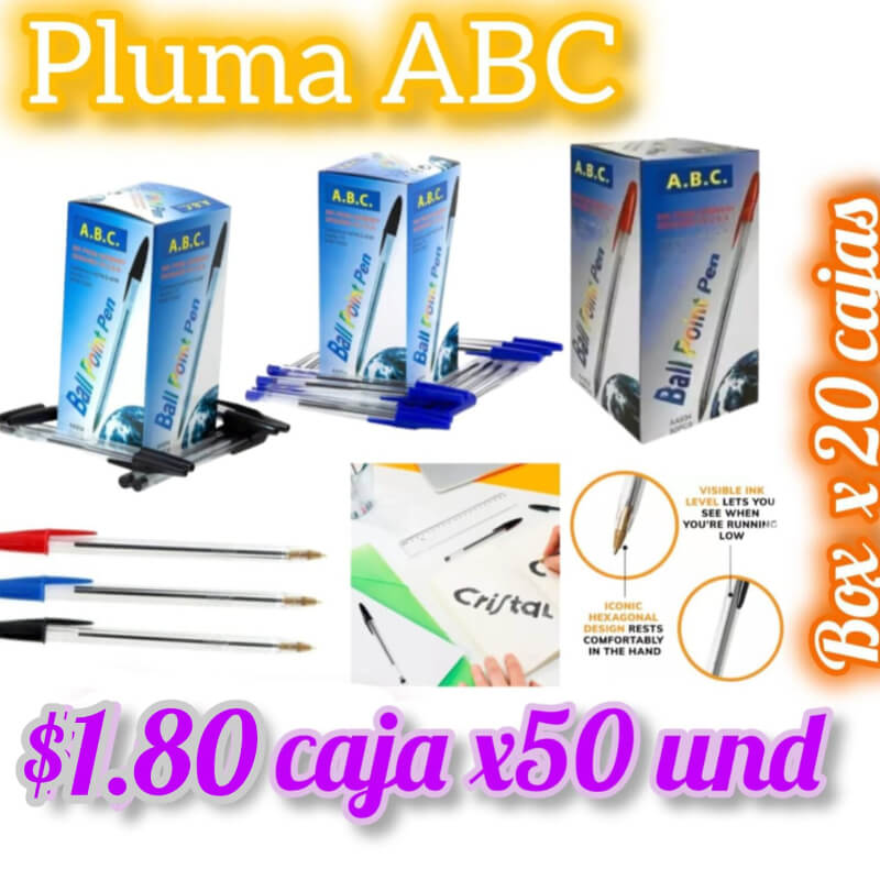 PLUMAS ABC