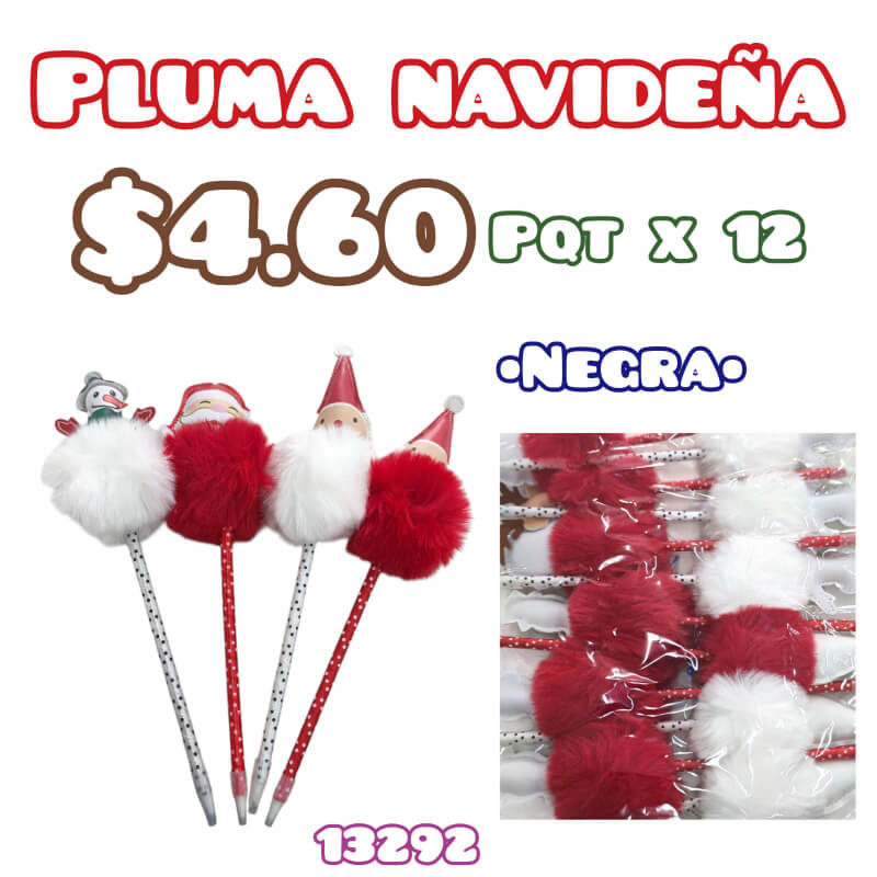 PLUMAS NAVIDEÑAS