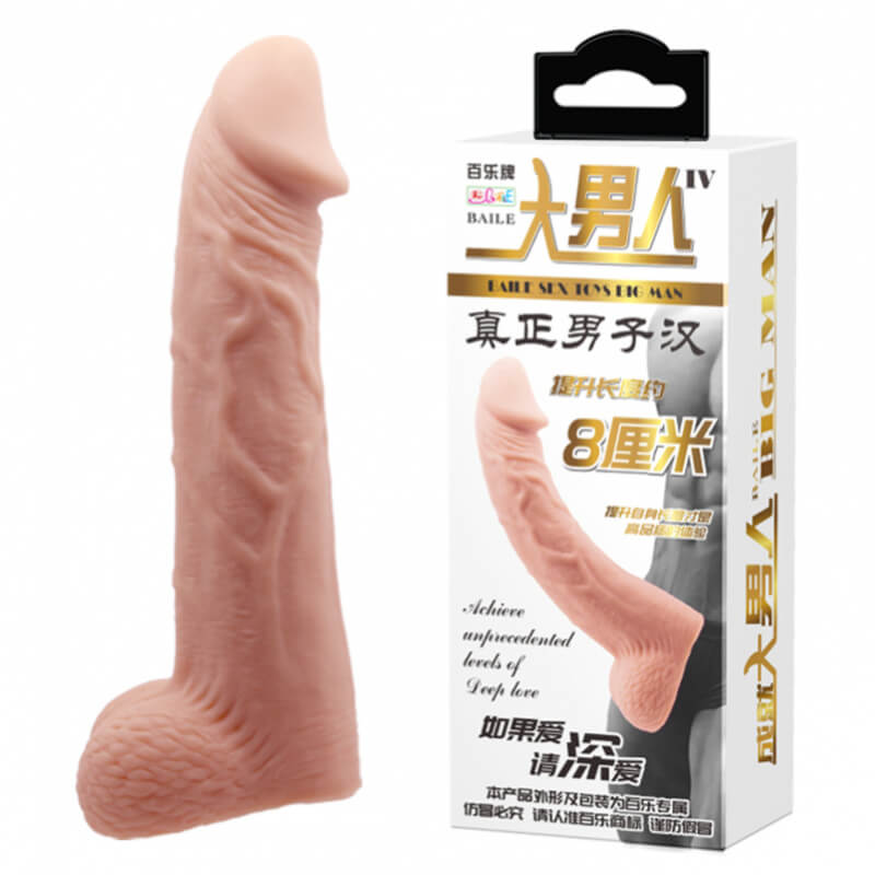 Extensión con testículos de 21cm
