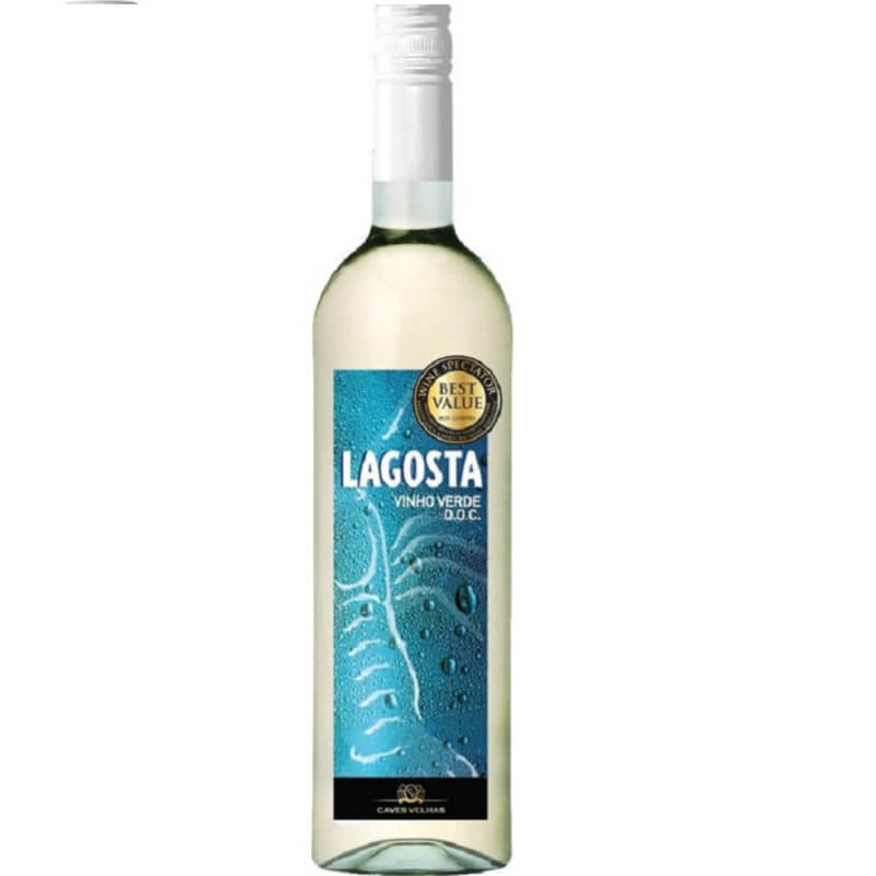 Vino Verde Blanco Lagosta 2022 - Fresco y Cítrico