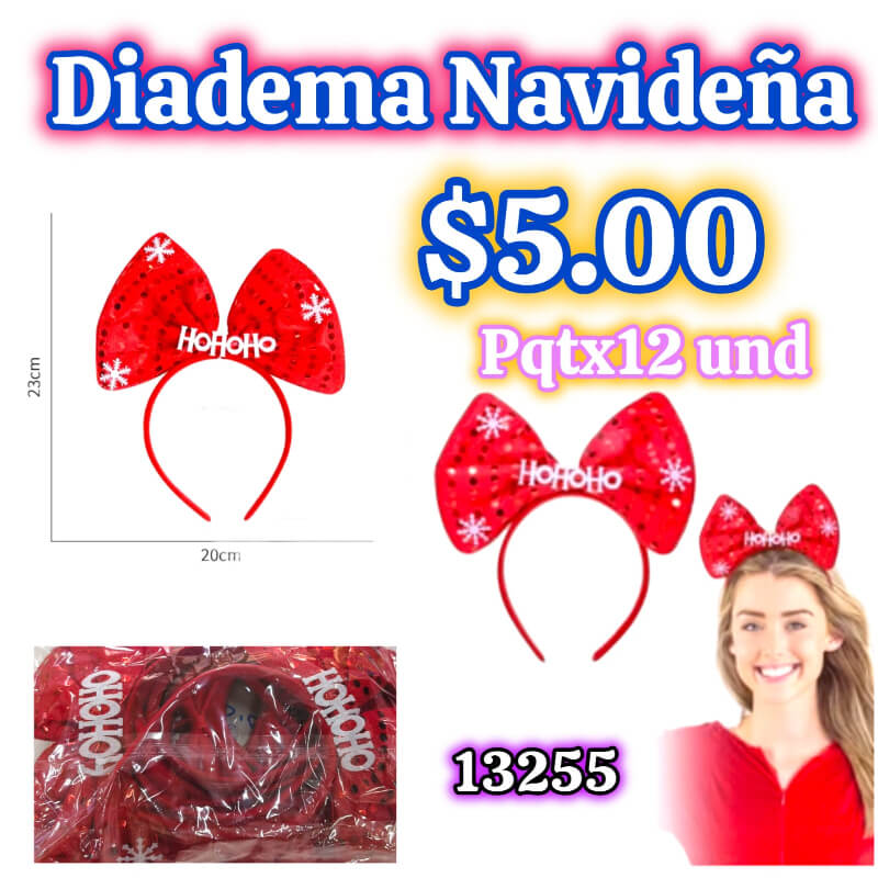 DIADEMA NAVIDEÑA