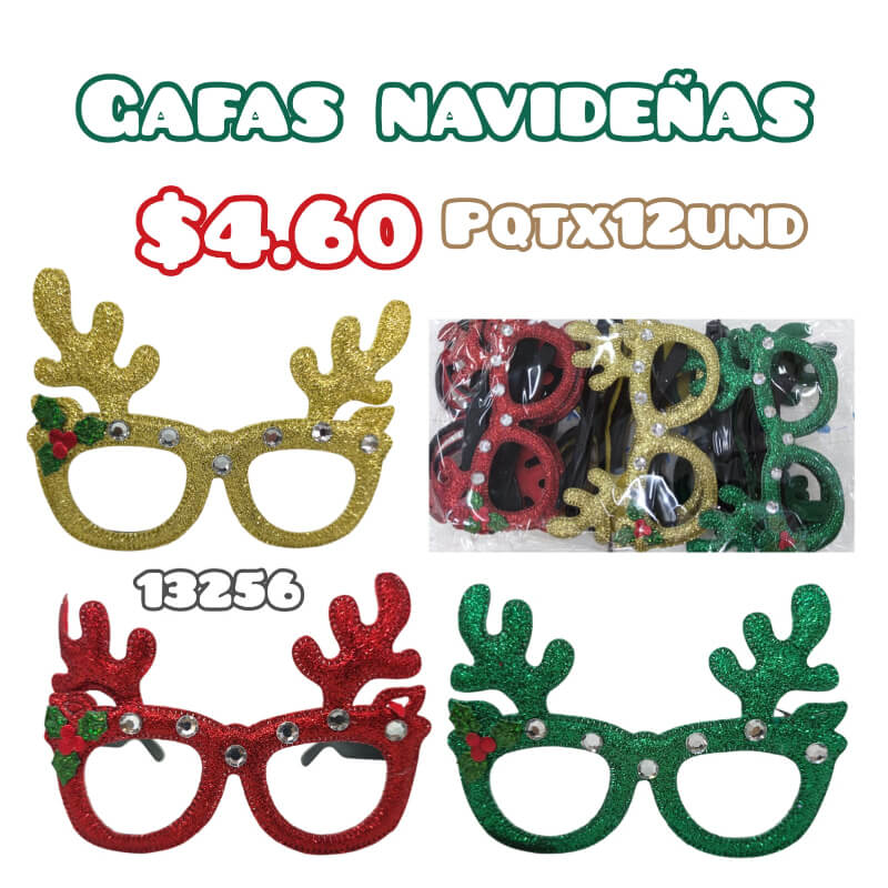 GAFAS NAVIDEÑAS