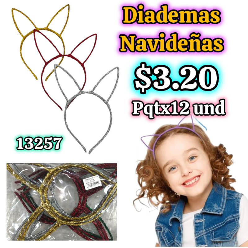 DIADEMA NAVIDEÑA