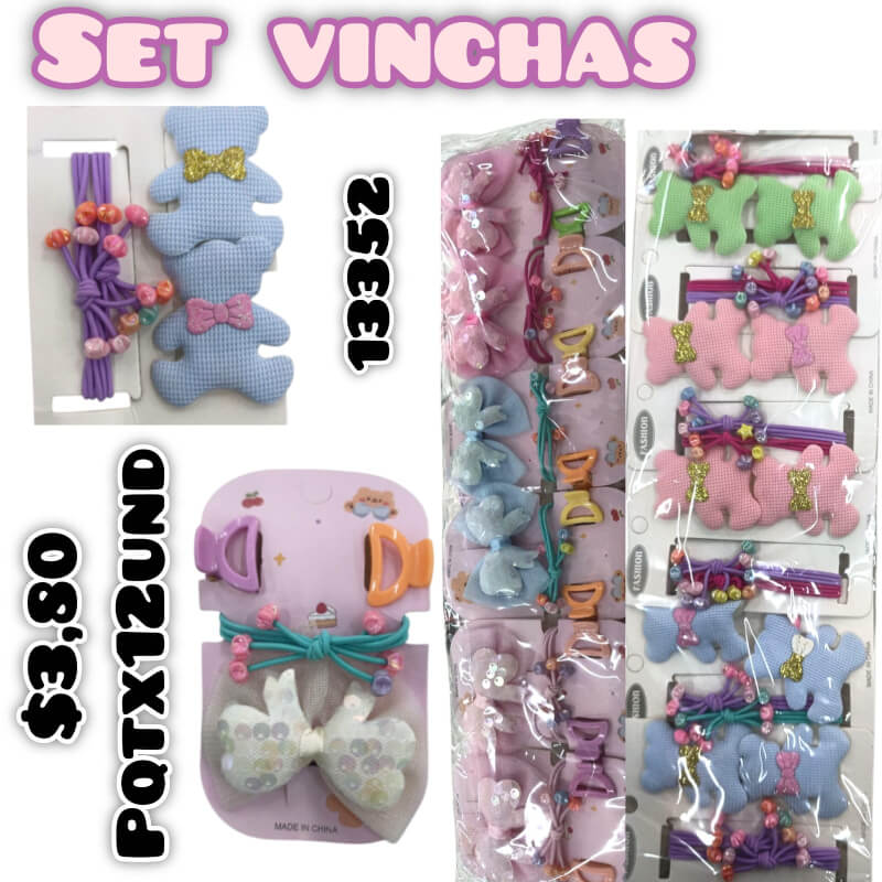 SET DE VINCHAS