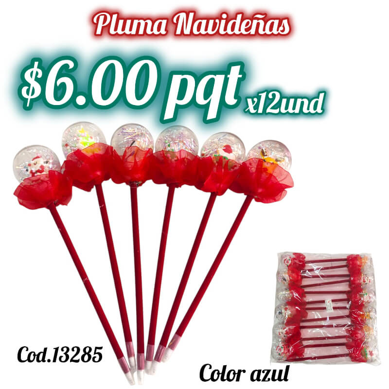 PLUMAS NAVIDEÑAS