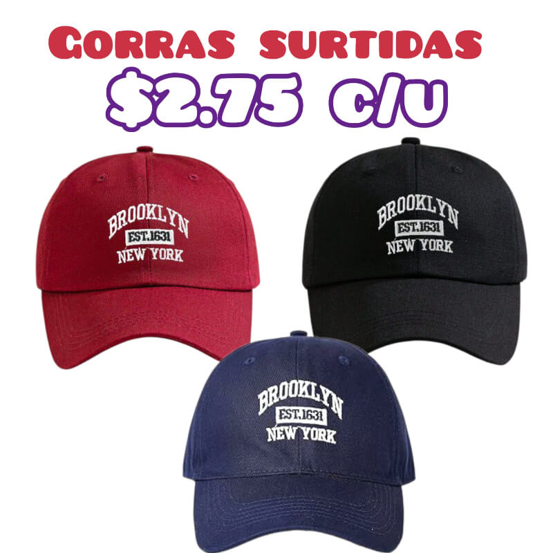 GORRAS SURTIDAS