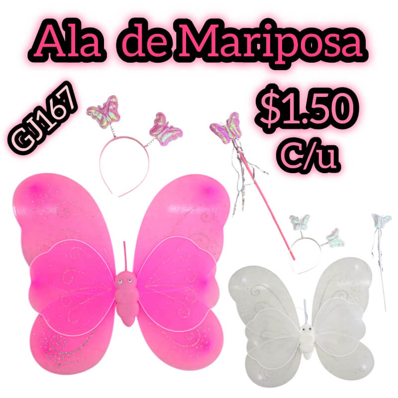 Alas de mariposa