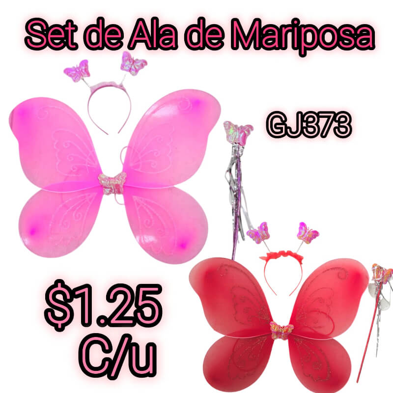 Alas de mariposa