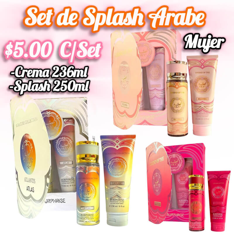 Set de Splash Arabe
