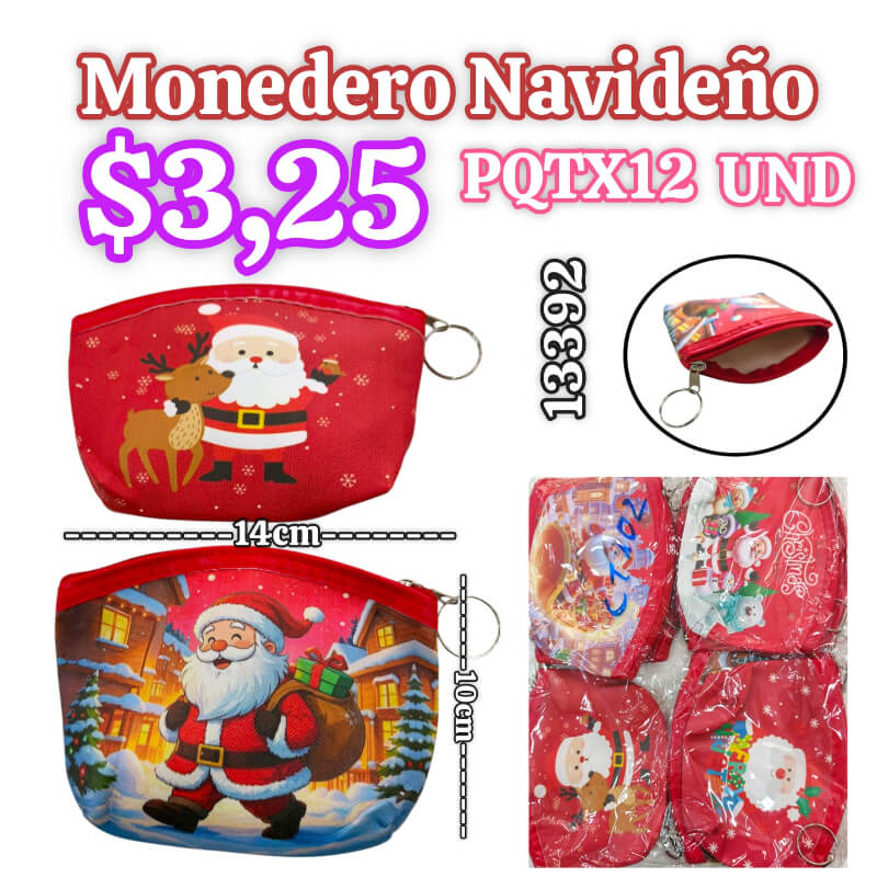 MONEDERO NAVIDEÑO