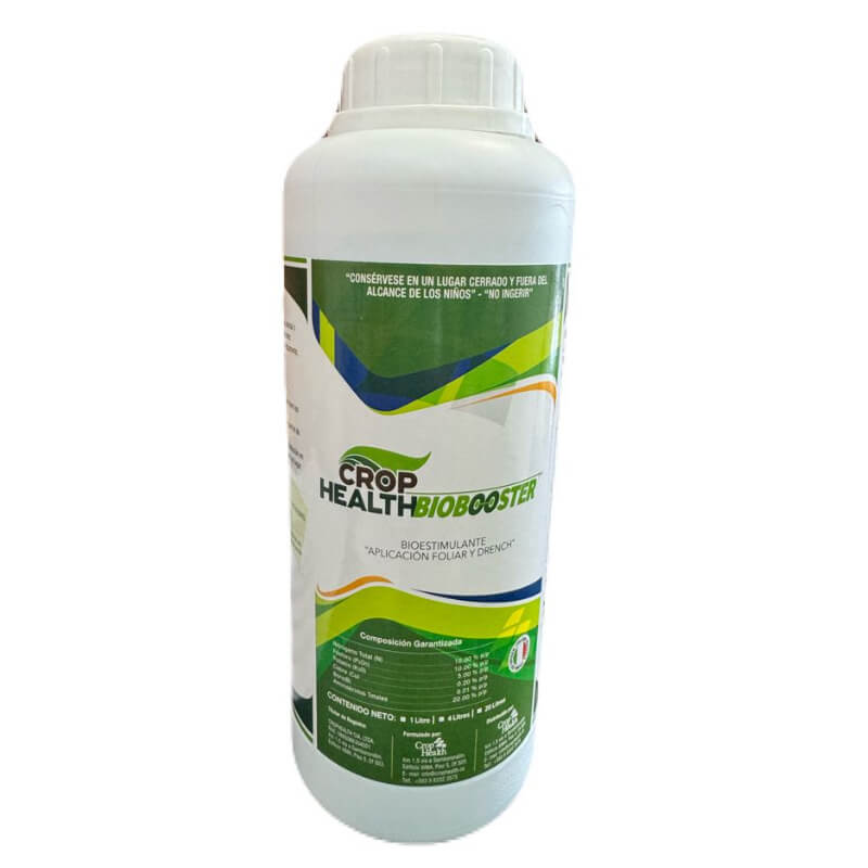 CropHealth Biobooster, Bioestimulante, N-P-K y Aminoácidos. Presentación Litro, CropHeath.