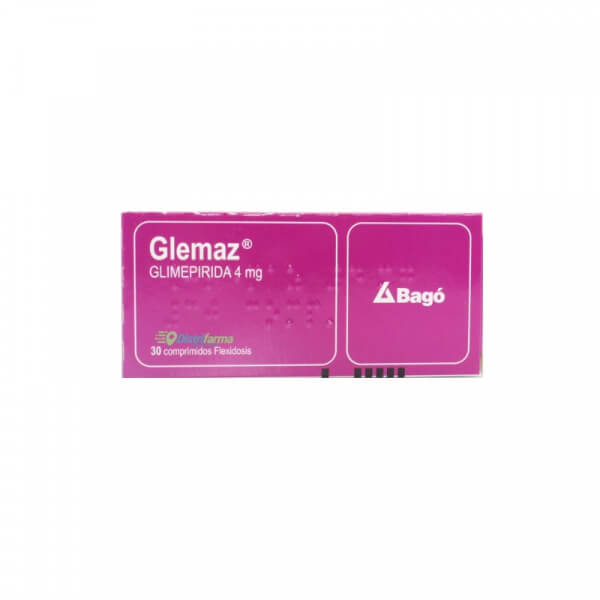 GLEMAZ 4 MG COMPRIMIDOS X 30*3