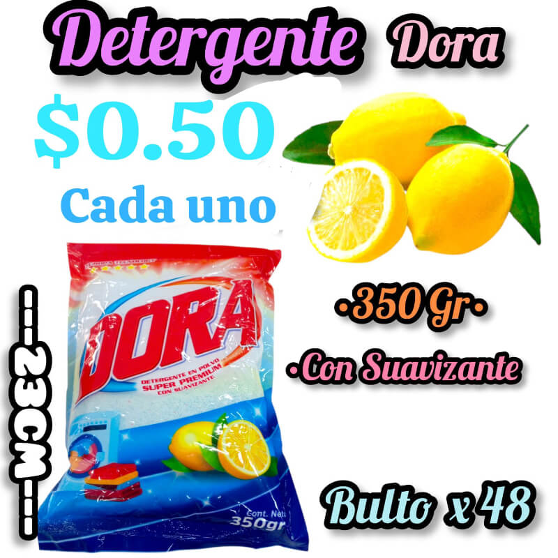DETERGENTE DORA 350 gr