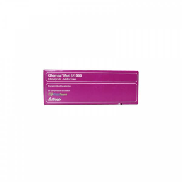 GLEMAZ MET 4/1000MG COMPRIMIDOS X 30*3