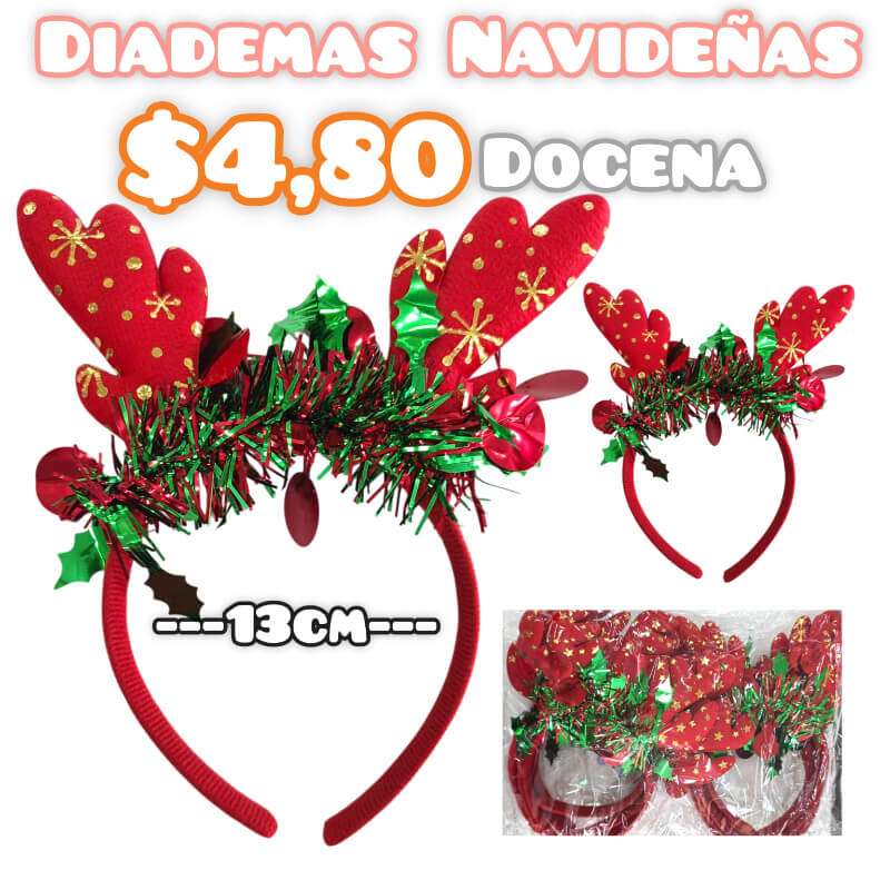 DIADEMAS NAVIDEÑAS