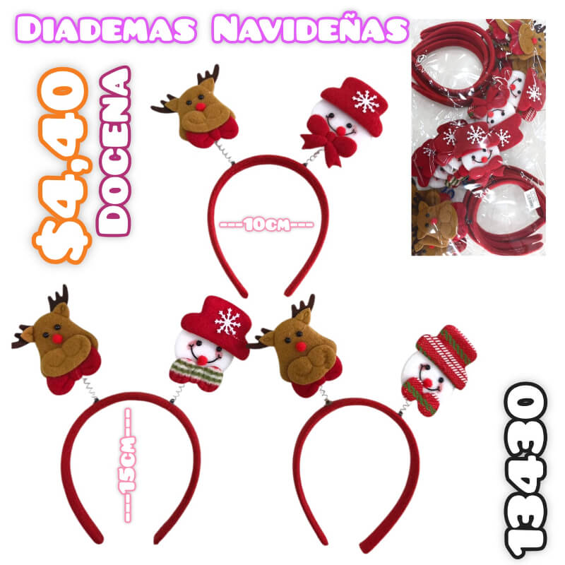 DIADEMAS NAVIDEÑAS