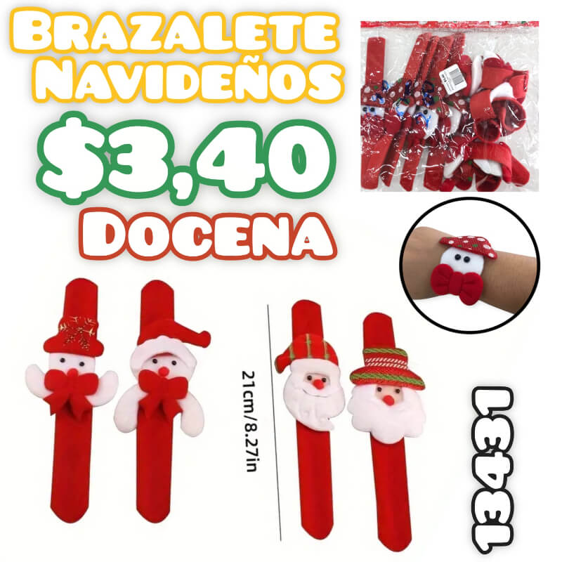 BRAZALETE NAVIDEÑO