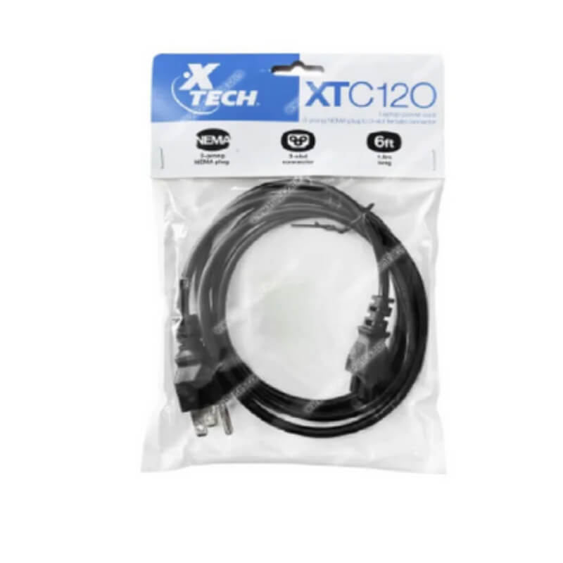 ADAPTADOR XTC120 3 CONECTORES CABLE DE PODER