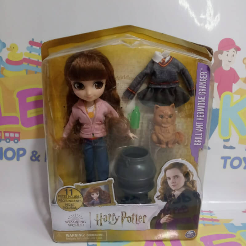 MUÑECA HERMIONE GRANGER (HARRY POTTER) CON ACCESORIOS Y ROPA (NUEVO)