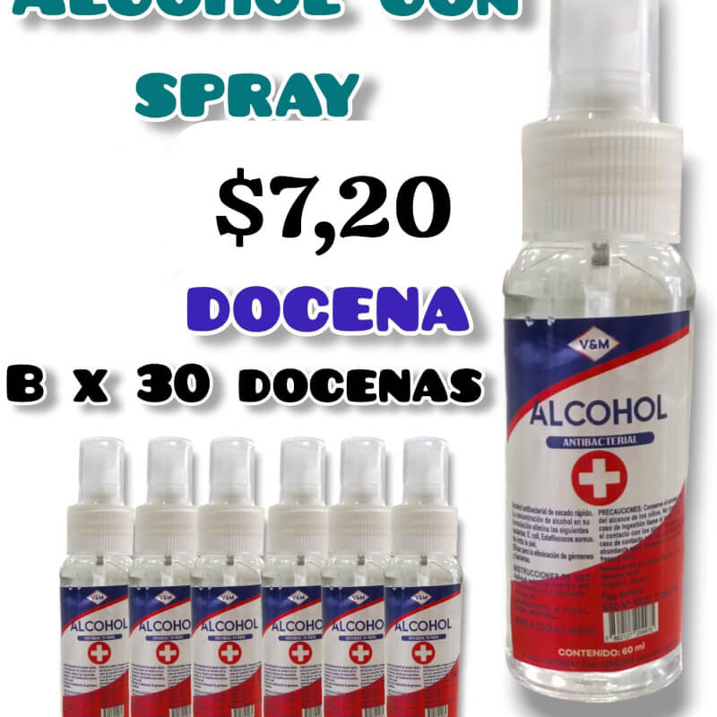 ALCOHOL EN SPRAY 60 ml