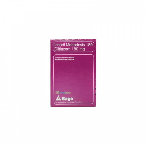 INCORIL 180MG COMPRIMIDOS X 30*2