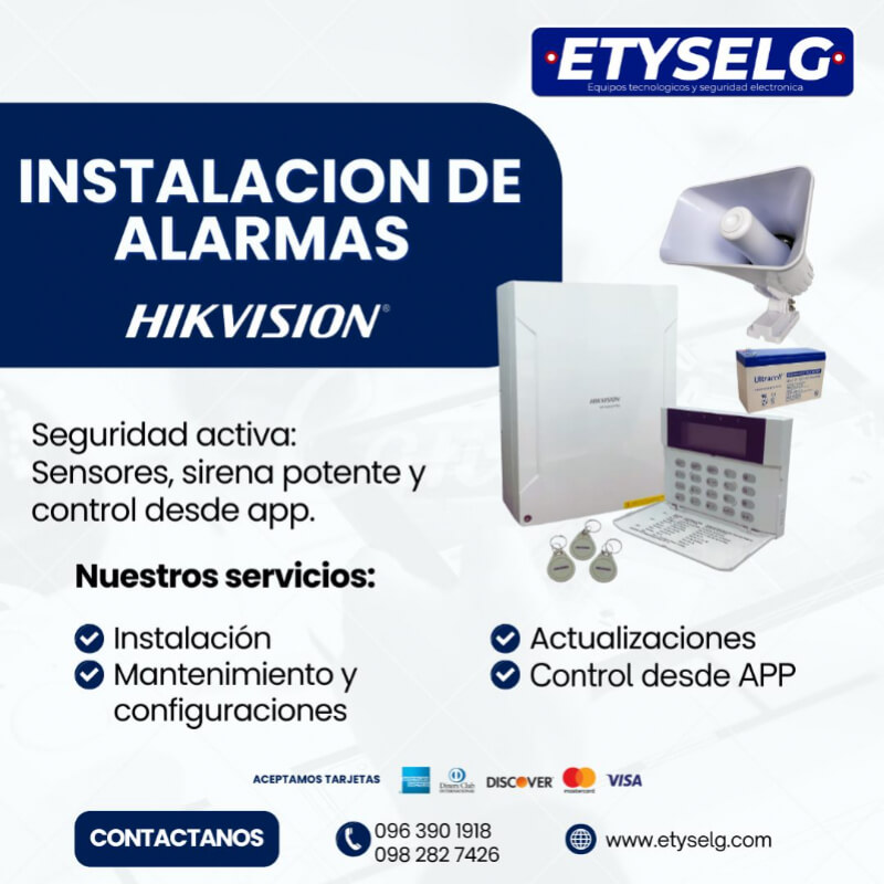 INSTALACION DE ALARMAS
