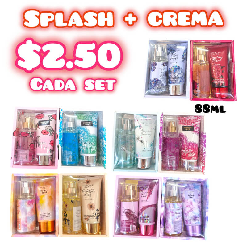 Set de Splash+crema