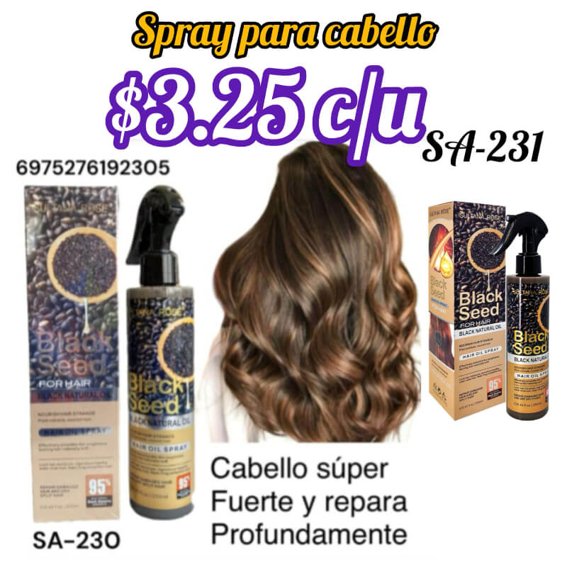 Spray para Cabello