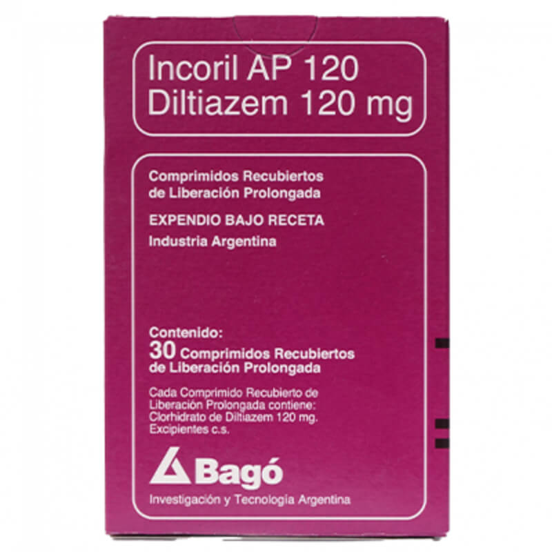 INCORIL AP 120MG COMPRIMIDOS X 30