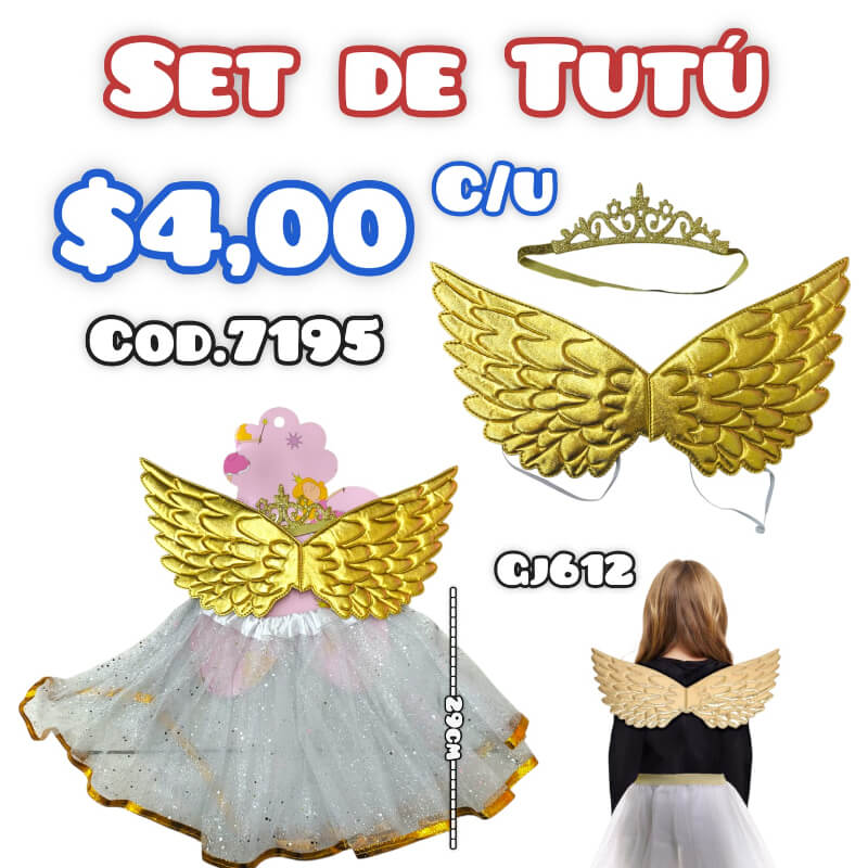 SET DE TUTÚ ANGELITO