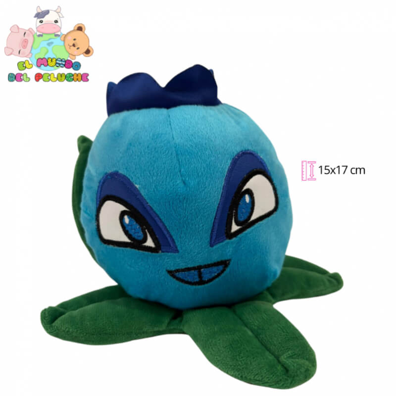 Peluche Arándano Eléctrico | Plantas vs Zombies | 15x17 cm | El Mundo del Peluche