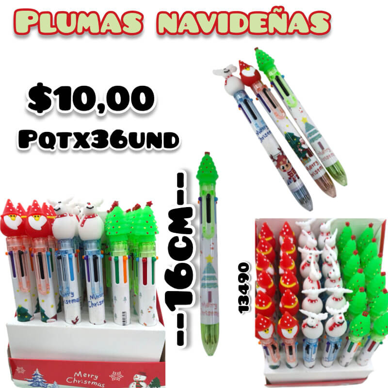 PLUMAS NAVIDEÑAS