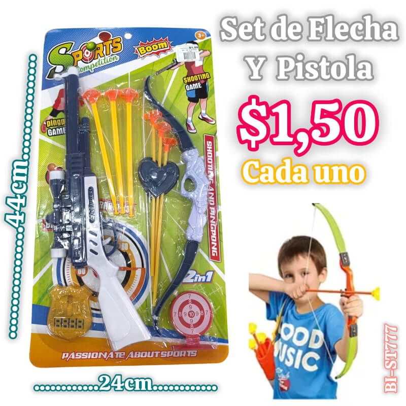 Set de Flecha y Pistola