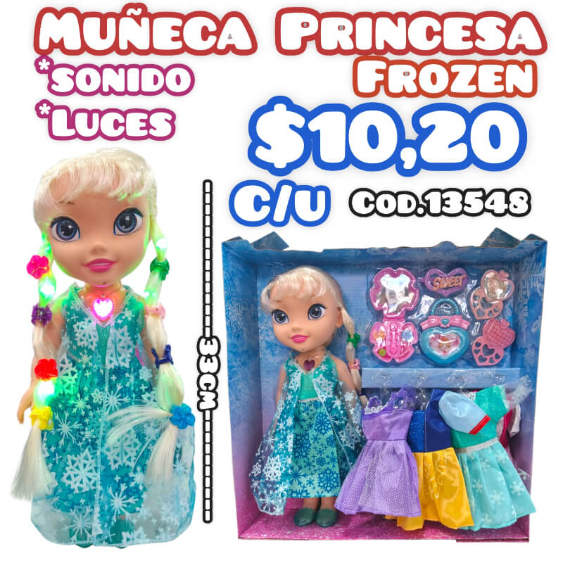MUÑECA PRINCESA FROZEN